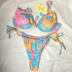 【Brand New】Bikini top & bottom AURELLE
